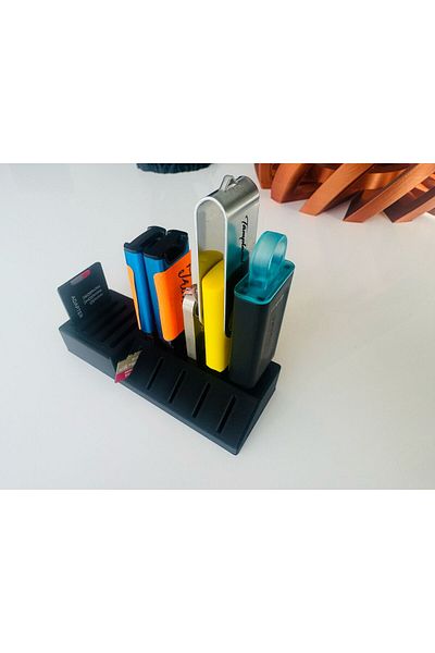 OEM Usb And Memory Card Organizer Black