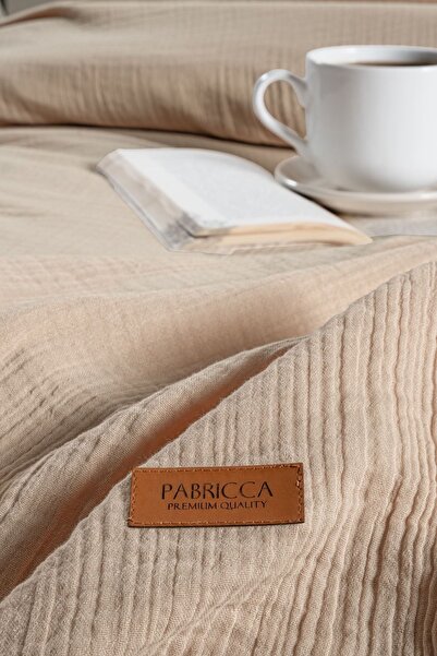 PABRICCA COLLECTIONS. %100 ORGANİK PAMUK ÇİFT KİŞİLİK 2KAT MÜSLİN YATAK ÖRTÜSÜ