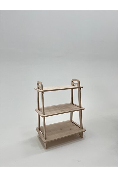 ahşaptandunyalar 3 katlı ayakkabılık