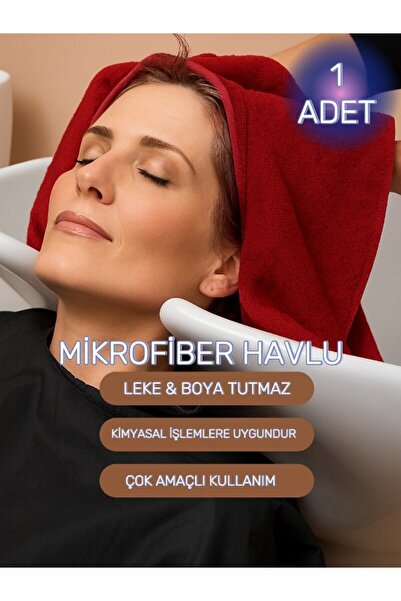 embays collection ( 1 Штука ) 50x90см Мікрофібровий рушник, рушник для перукаря, рушник для перукарні, рушник для спортсменів, рушник для рук та обличчя