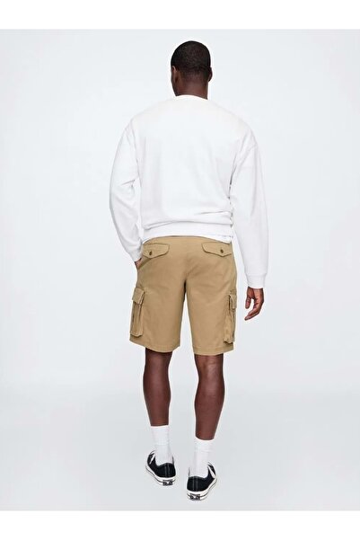 GAP 11" Essential Kargo Şort 703768 Erkek Şort CAMEL