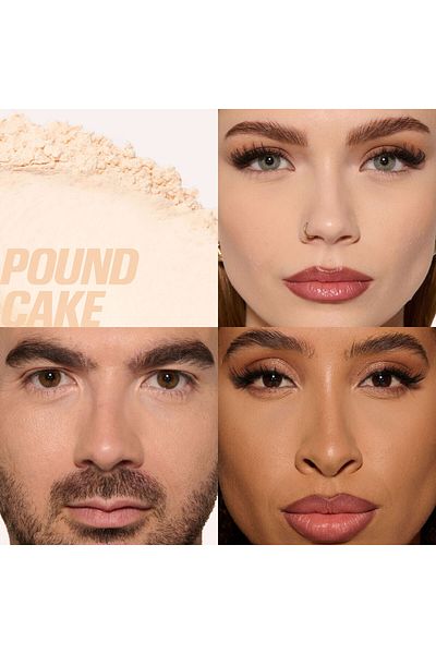 Huda Beauty Easy Bake Fragrance Free Loose Baking and Setting Powder- Pound cake