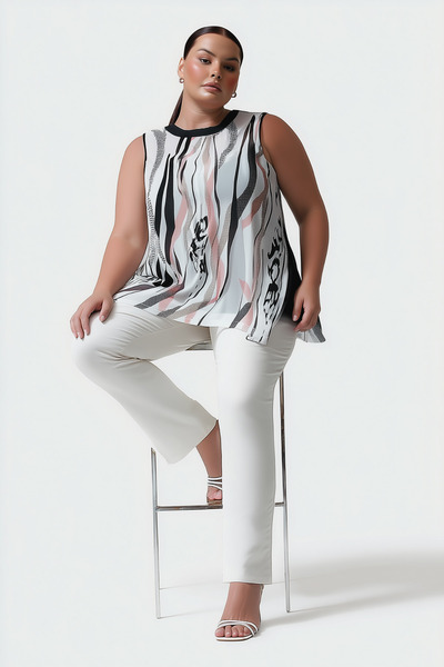 Hanezza Şifon Garnili Bluz