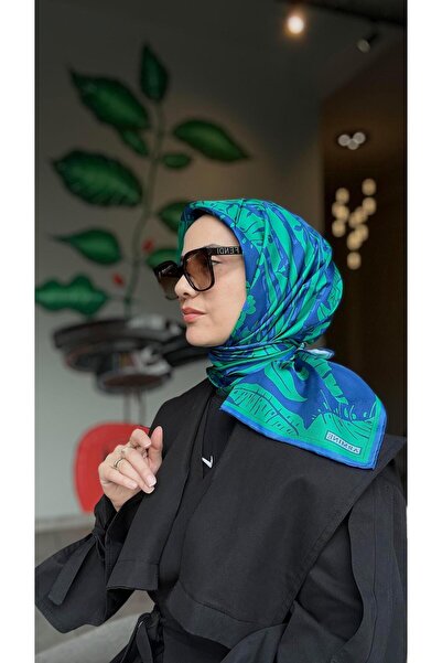 Armine 2025 وشاح سورة من الحرير الخالص منقوش 9353-57