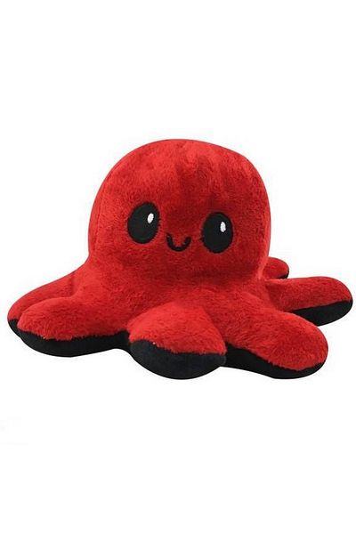 farist Octopus Toy with Changing Modes Black-Red