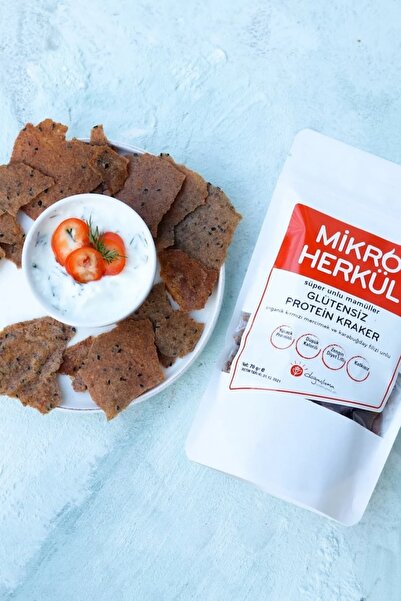 Genel Markalar Filizlendirilmiş Kırmızı Mercimek&karabuğday Unlu Glutensiz Vegan Protein Kraker 75 G