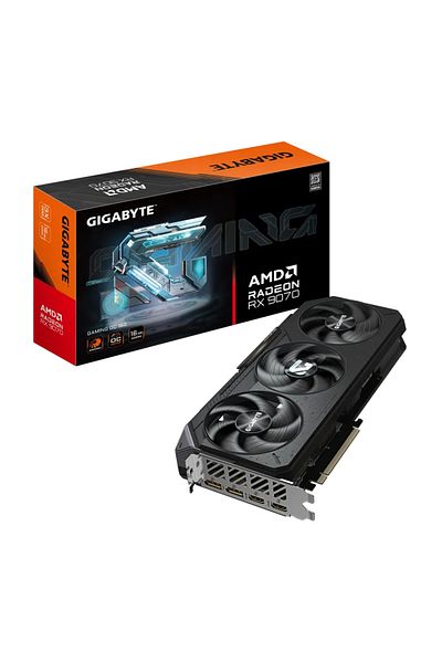 Gigabyte Placa video GIGABYTE Radeon RX 9070 GAMING OC, 16GB, GDDR6, 256-bit