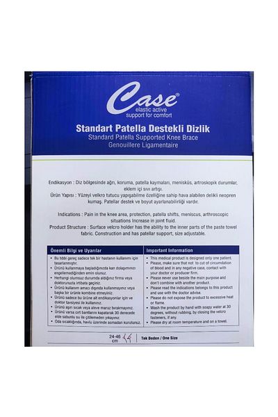 ABC Case Hb 5104 Patella Supported Knee Pad Orthopedic