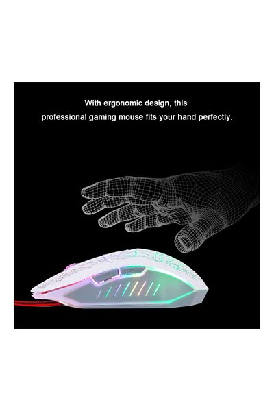 Generic Wired Optical Gaming Mouse White
