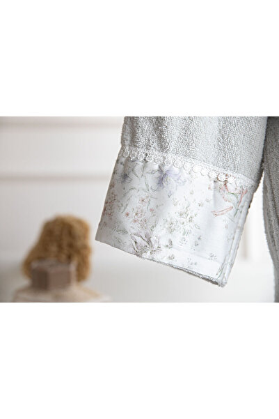 Pupilla Collection Lion Bathrobe Set 4 Pcs. Mint