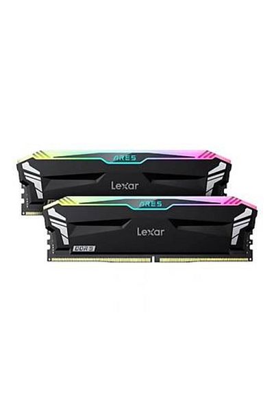 Lexar Ares Ld5U16G72C34La Rgb Black 32Gb (2X16) Ddr5 7200Mhz Cl34 Gaming (Gamer) Ram
