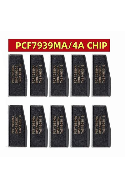 IWOWKEY 5pcs Pcf7939ma Tp39 Pcf7939 7939ma Id49 Original Car Key Chip Blank Transponder Chip