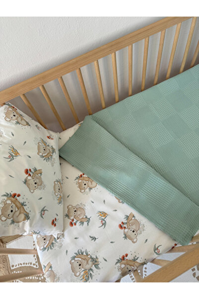 MİLNA BABY&KİDS طقم بيكيه للأطفال بتصميم كوالا - 90x140