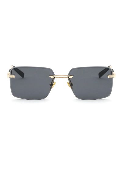 Pierre Lotus Sungglasses Metal Handle Special Cut Gold Silver Uv400 Protected Glass Plg1114