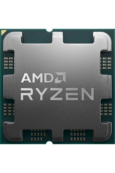 Amd معالج Ryzen 5 7600x - 4.7 جيجا هرتز، 64 ميجا بايت، 105 وات، 5 نانومتر، مقبس Am5 متوافق مع معالج بدون مروحة