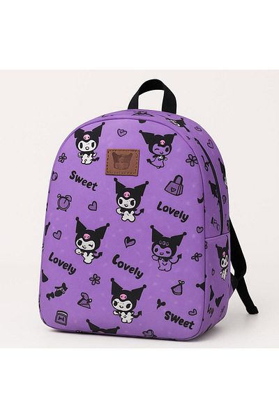 Bambus Kuromi Character Mini Single Eyed Daily Children's Backpack
