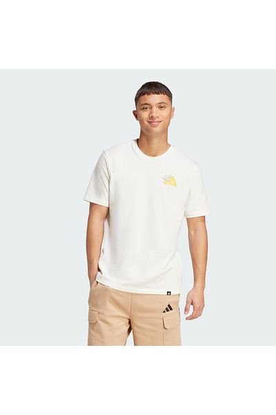 adidas Γραφικό μπλουζάκι με τηγανητό τυρί τροφίμων