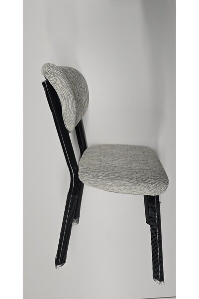 Rişte Home 6lı A Kalite Elma Sandalye Kılıfı Jakarli Ağaç Desen Yüksek Kaliteli Esnek Lastikli 6 Adet