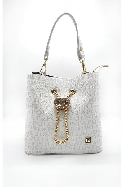 Just Polo Kadın 3 Bölmeli El Ve Omuz Çantası (TM1122)