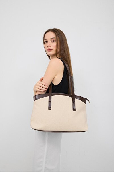 Shule Bags Citta Canvas Coffee Tote Bag