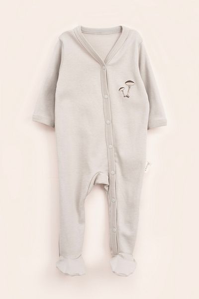 Vauva 2-Piece Snap Jumpsuit Pajamas Long Sleeve Seasonal Baby Kids Printed Jumpsuit