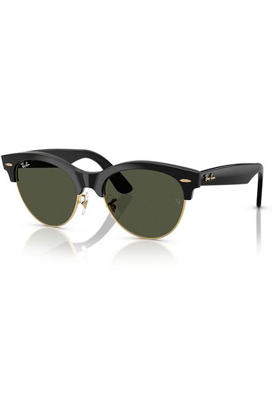 Ray-Ban Rb 2341 90131 51 Clubmaster Way Unisex Oval Black Combined Sunglasses