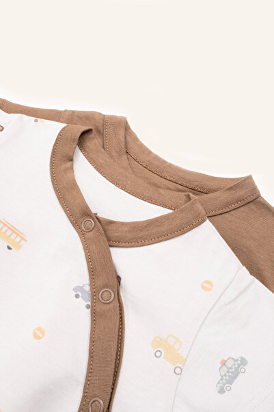 Vauva 2-Piece Snap Jumpsuit Printed Embroidered Baby Kids Summer Jumpsuit