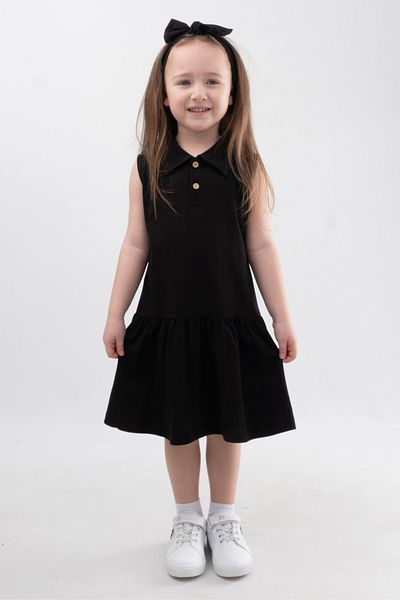 Vauva Rochie pentru fete cu decolteu agățat Rochie de vară 100% bumbac