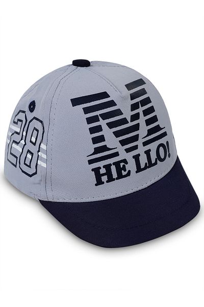 Civil Baby Gray Baby Boy Cap - 1-3 Years
