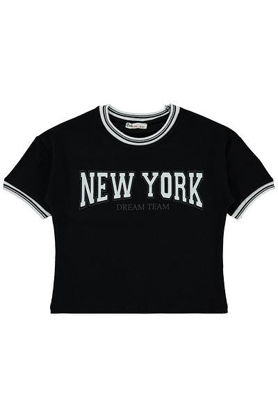 Civil Girls Girl's T-Shirt 6-9 Years Black