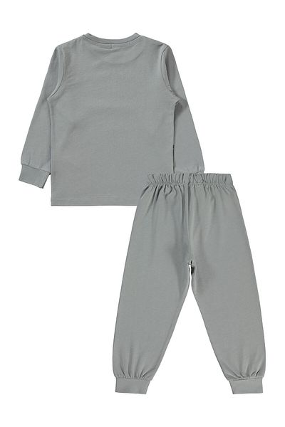 Batman 2-5 Years Boy Gray Pajama Set