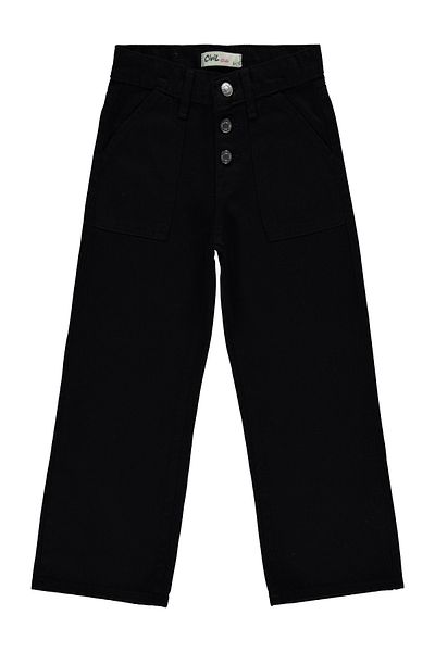 Civil Girls Girl's Trousers 10-13 Years Black