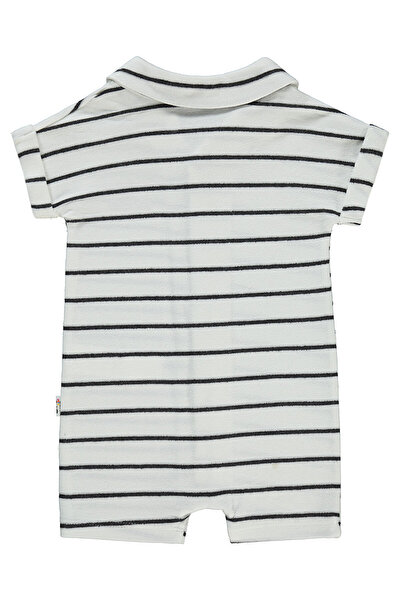 Civil Baby Baby Boy Jumpsuit Without Booties 6-18 Months Ecru