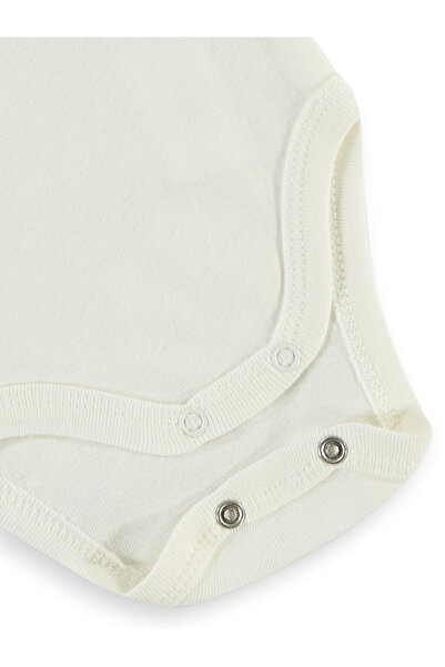 Civil Baby Baby Snap Badi 1-36 Months Ecru