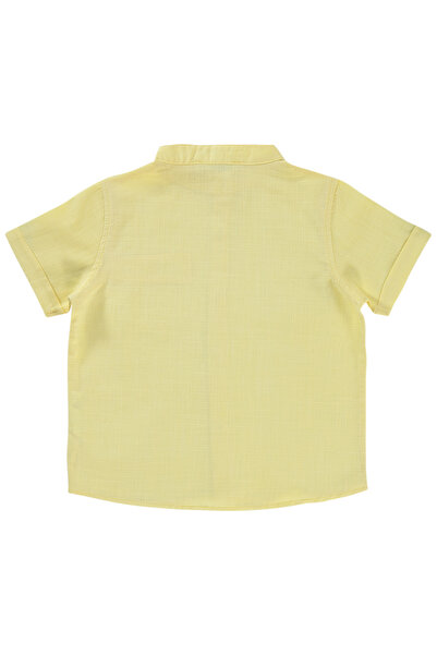 Civil Boys Boy's Shirt 2-5 Years Old Light Yellow
