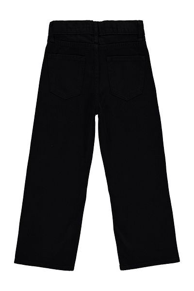 Civil Girls Girl's Trousers 6-9 Years Black