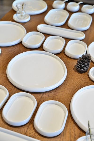 şirin eşyalarım 41 Piece Porcelain Breakfast Set for 8 People