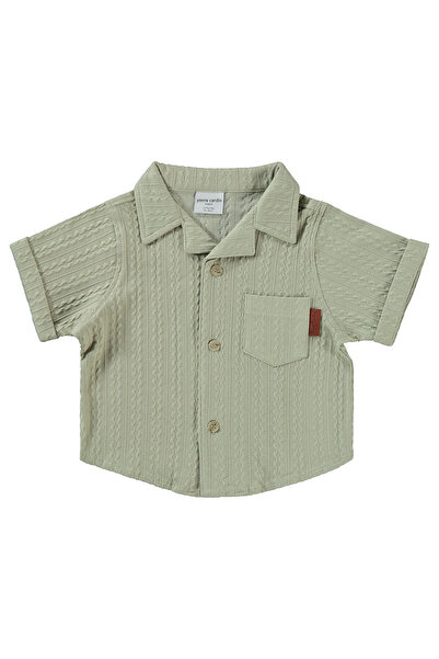 Pierre Cardin Boy's Shirt 2-5 Years Soft Gray