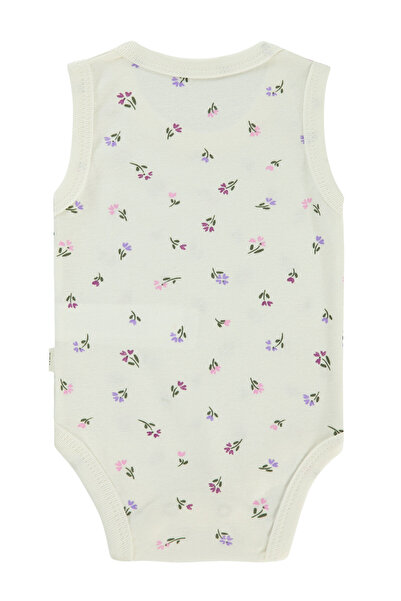 Civil Baby Baby Girl Snap Badi 1-36 Months Ecru