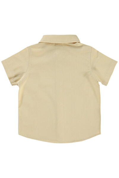 Civil Baby Baby Boy Shirt 6-18 Months Milk Coffee