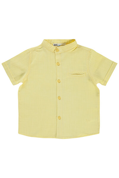 Civil Boys Boy's Shirt 2-5 Years Old Light Yellow