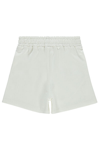 Civil Girls Girl's Shorts 6-9 Years Ecru