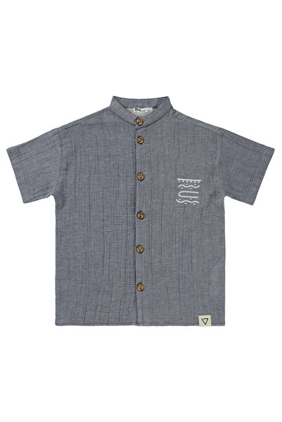 Civil Boys Boy's Shirt 6-9 Years Indigo