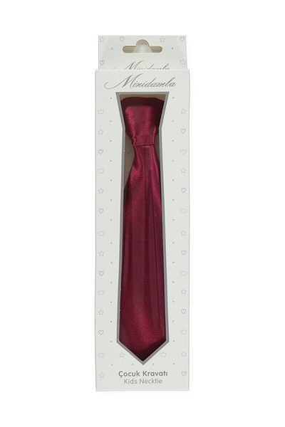 Minidamla Boy's Tie Claret Red