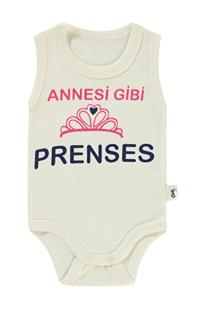 Civil Baby 1-36 Months Baby Girl Ecru Badi - With Snaps