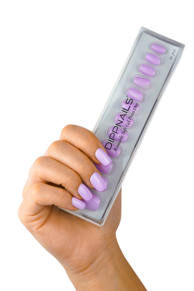 Dippnails Lavender Dream Jel Takma Tırnak Tekrar Kullanılabilir Küt Manikür S...