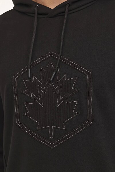 lumberjack A10188949208010 Siyah Erkek Sweatshirt