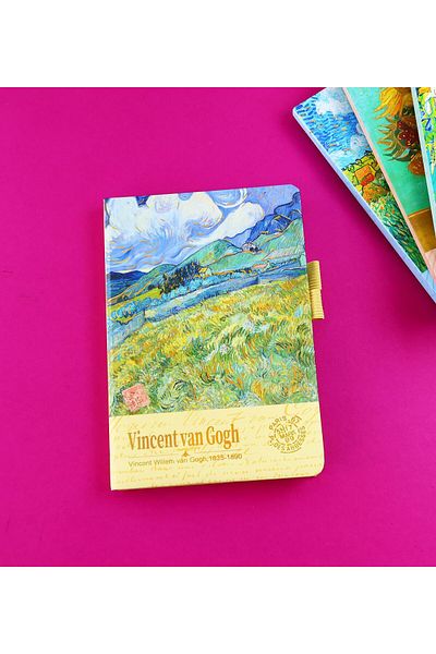 Gift Moda Van Gogh Design A5 80 Sheets Notebook Bm-1715