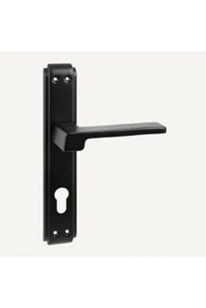 Sofuoğlu Lüx Paslanmaz Anka Aynalı Mat Siyah (YALE - CÜMLE) Kapı Kolu Alüminyum / Çelik