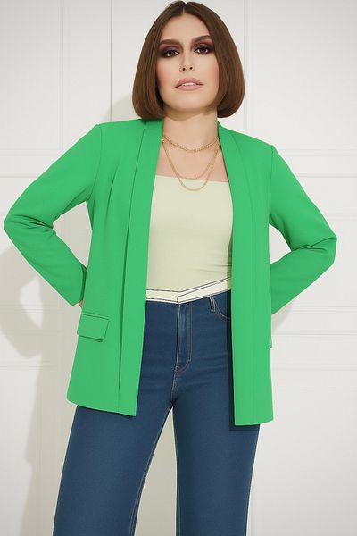 Heyya Jachetă verde pentru femei